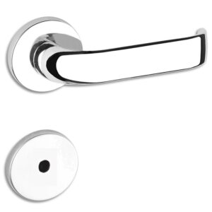 Fechadura HAGA - Brava - Roseta 528 -  Banheiro - 6106