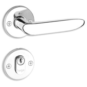 Fechadura HAGA - Tek - Roseta 526 - Externa - 21201B