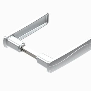 Jogo de Maçaneta HAGA - Exata 2 - M124 - Cra - 26957B