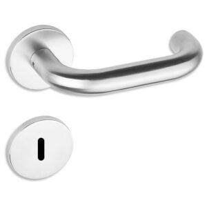 Fechadura HAGA - TH101 Inox 304 - Roseta 528 - Interna - 25069