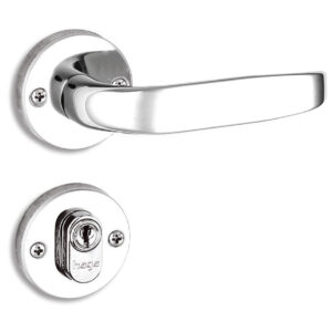 Fechadura HAGA - Pratika - Roseta 526 - Externa - 4863B