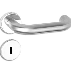 Fechadura HAGA - TH101 Inox 304 - Roseta 527 - Interna - 6891