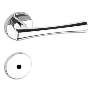 Fechadura HAGA -  Tub - Roseta 528 - Banheiro - 22902