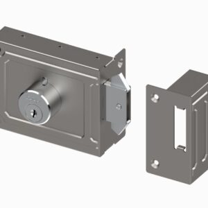 Fech. Sobrepor Lingueta Asa de Avião p/ portão Correr - 0336