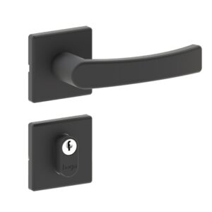 Fechadura HAGA - Ônix - Roseta 520 - Externa - 21213B