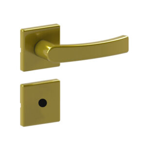 Fechadura HAGA - Ônix - Roseta 520 - Banheiro - 21219B