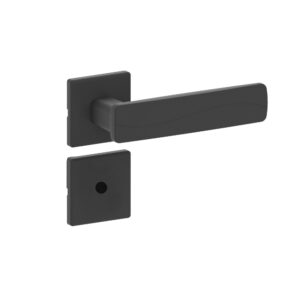 Fechadura HAGA - Exata I - Roseta 520 - Banheiro - 27187B