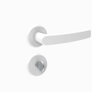 Fechadura HAGA - Nano - Roseta 527 -Banheiro - 21350B