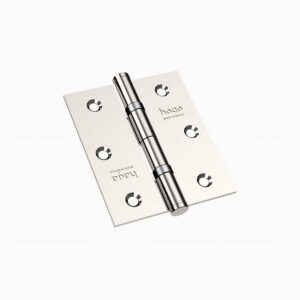 Kit 3 Dobradiças Haga 3x2½ Pino Chato Com Anel - 5737